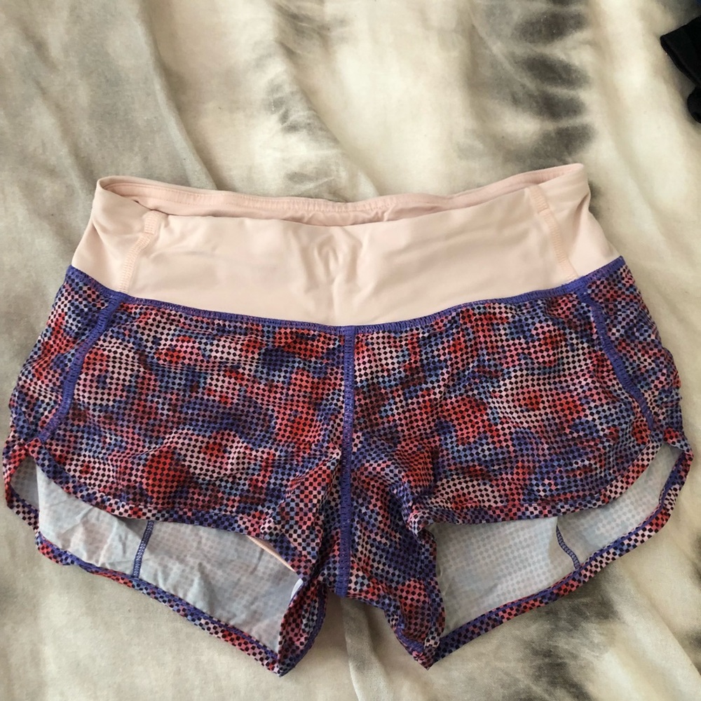 Lululemon speed shorts